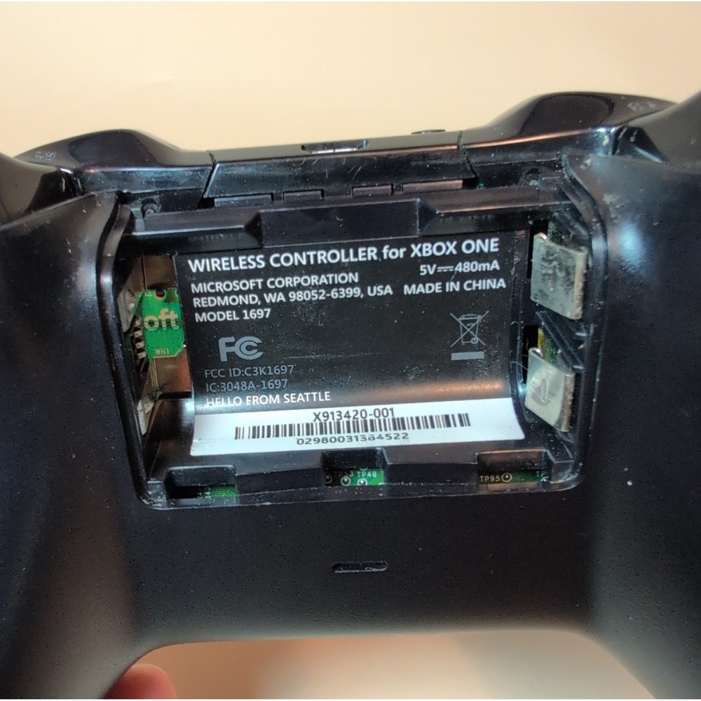 Xbox One Wireless Controller Black Tested Working - Picture 6 of 6
